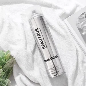 BEAUTRUE Long Lasting Dry Hair Styling Spray Hair Care Spray Protection Locking Hair Styling Spray Professional Brand Custom