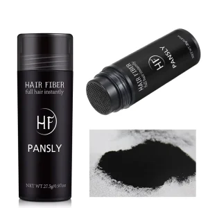 BLIW Private Label Natural Instantly Thinning Hair Fiber Powder Hair Building Fibers Fully Black Hair Fiber