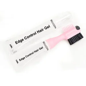 Baby Hair Styling Gel Edge Control Gel Private Label Extreme Hold Edge Control Brush With Gel Tube