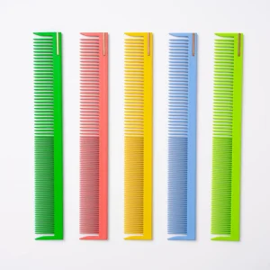 Barber Hair Cutting Comb Available in a Variety of Colors and Wide Dense Tooth Comb with Scale Mark