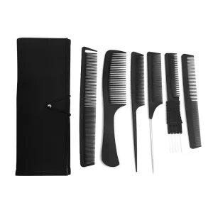 Barber Hairdressing Combs Multifunction Hair Detangler Comb Anti static Haircare Hairstyling Tool Set Stylist Accessories