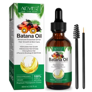 Batana Oil Original Set Moisturizing and Smoothing Damaged Hair Treatment Batana Oil for Hair Growth