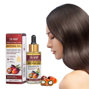 Batana Oil Shampoo Hair Care Set 50ml Moisturizing Nourishing Smoothing Dandruff removing Oil Control Formula for Hair