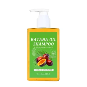 Batana Oil Shampoo Natural Organic Promote Hair Growth Repair Damaged Hair for Women
