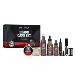 Beard Set Men’s Facial Hair Gentle Cleansing And Moisturizing Care And Repair Care Set
