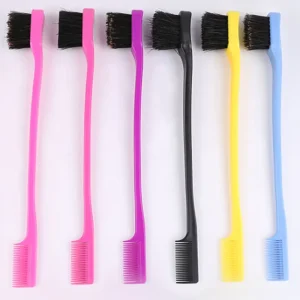 Beauty Double Side Edge Hair Comb Control Brush for Hair Styling Salon Professional Accessories Hair Brush