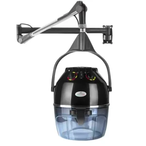 Beauty Salon Equipment Boom Arm Hair Steamer Professional Fast Drying Hood Dryer Wall Mounted Type for Barbershop Hair Dryer
