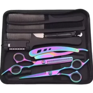 Beauty Salon Furniture Professional Hairdressing Scissors 6 Inch Barber Hair Haircut Set Home Haircut Set Dog Grooming Scissors