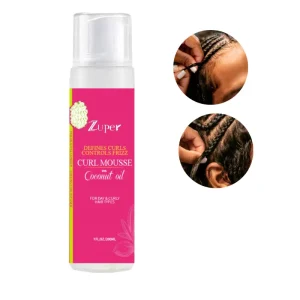 Best-selling Curl Mousse Foam for Braids Frizz Control Coconut and Hibiscus
