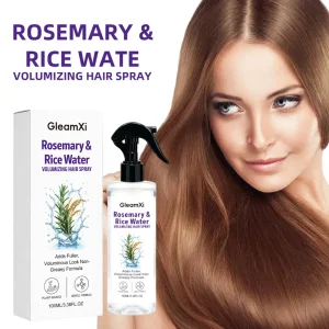 Best selling Rosemary Rice Water Hair Care Spray Volumizing Nourishes Hair Roots and Ends Leaving Hair Smooth Flowing Fresh