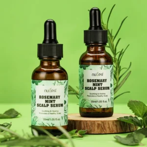 Bingo Deep Nourish Scalp Rosemary Hair Serum Reduce Dandruff Build up Vegan Hair Care Serum