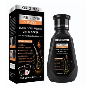 Biotin Hair Growth Shampoo Anti Hair Loss Treatment Herbal Shampoo Deep Nourish Repair Hair Root for Men and Women