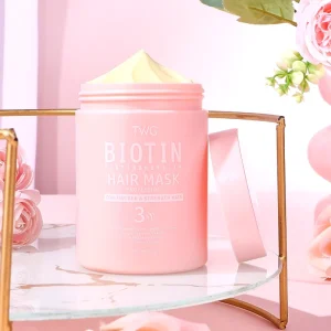 Biotin Keratin Hair Mask Nourishing Hair Repairing Mask Professional Strengthening Smooth Moisturizing Hair Mask