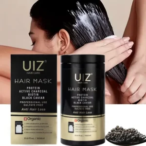 Black Caviar Hair Mask Repair Moisturizing Soft Smoothing Anti Hair Loss Treatment Natural Hair Mask Cream