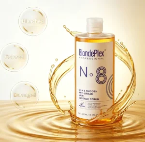 BlondePlex N8 Hair Anti Break Essence Serum 400ml for Bleached Colored Damaged Hair Oil Private Label