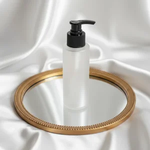 Bouteille Shampoing De Luxe Hair Packaging Luxury Glass Container for Liquid Shower Gel Bottle