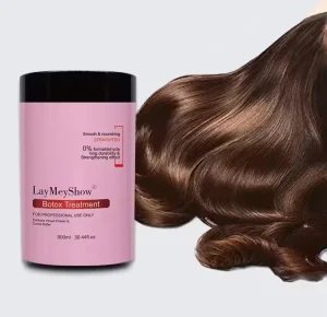 Brazilian Botox Hair Treatment for Smooth, Nourish, Long Lasting Straightening and Styling, Without Formaldehyde