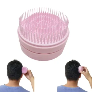 Bristles Detangling Hair Brush Set for Hair Styling Silicone Scalp Massager Brush Tangle Free Wide Tooth Hair Comb Set