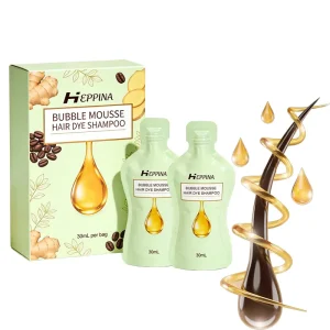 Bubble Mousse Hair Dye Shampoo Nourishing Hair Scalp Supplement Nutrients Shampoo Product