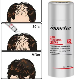 Building Fiber Cotton Hair Fiber 15 Color Thickening Powder Hair Building Fibers for Baldness