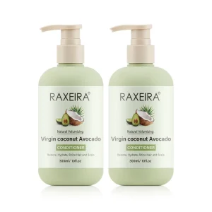 Bulk Hair Conditioner Natural Virgin Coconut Avocado Hair Care Cream Daily Use Vegan Repairing Shea Butter Hair Conditioner