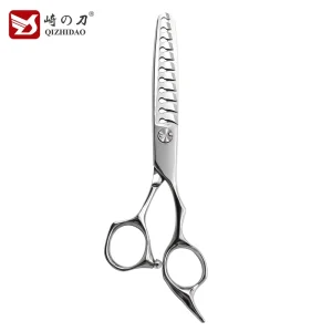 CNC Chunker Barber Scissors Double Sides Teeth Texturizing Hair Thinning Scissors Shear Professional Hairdressing Scissors