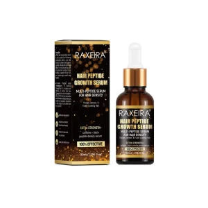 Caffeine Biotin Multi Peptide Hair Serum Scalp Care Natural Regrowth Thicker Fuller Anti Hair Loss Hair Growth Serum