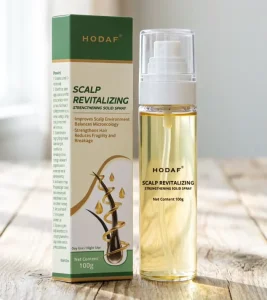 Caffeine Scalp Spray Anti Hair Loss Hair Growth Solid Ginger Ginseng Biotin Nourish Fortifying Dry Thin Scalp Microcirculation