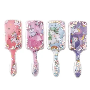 Cartoon Style Hair Brush for Dry and Wet Massage Exfoliating Suitable for Men and Women for Real Hair Wigs