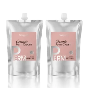 Ceramic Perm Cream 500ml Professional Cold & Hot Perm Lotion for Salon