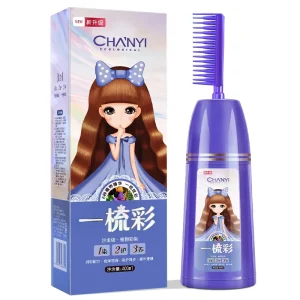 Changyi Eco One-Stroke Semi-Permanent Color Hair Dye Natural Non-Irritating Authentic Plant-Based Cream Home Use