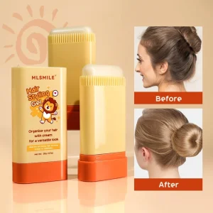 Children’s Unisex Strong Hold Hair Styling Gel with Anti-Frizz and Moisturizing Nourishment