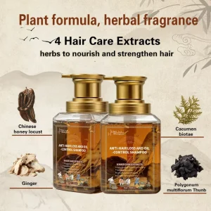 China Manufacturer Anti Hair Loss Shampoo for Curly and Damaged Hair Hair Growth Promotion and Prevention Feature