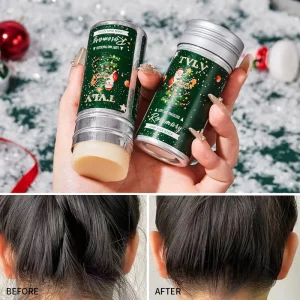Christmas Edition Anti Frizz Styling Gel TVLV Solid Hair Wax Gel Cream for Women’s Bangs Pomades & Waxes