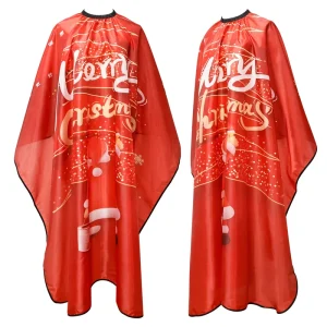 Christmas Waterproof Salon Large Hair Cutting Cape Haircut Cape Professional Stylist Hairdresser Apron Barber Capes Gift