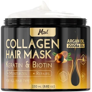 Collagen Hair Mask Treatment Deep Repair Conditioning Argan Oil Essence for Dry Damaged Hair