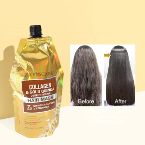 Collagen Protein Hair Mask Treatment Dry Damaged Hair Care Repair Hair Mask