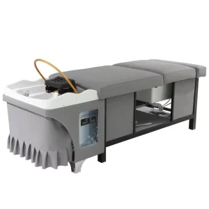 Color Steamer Hair Washing Chair Modern Spa Head Water Therapy Thai Massage Shampoo Bed with Foot Spa Shampoo Chair