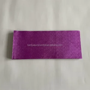 Colored Hairdressing Foil Pre Cut Pre Folded Sheets