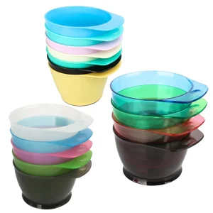 Colorful Barber Usage Mixing Color Dyeing Bowl Hairdresser Tools Professional Salon Accessories