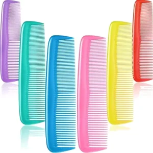 Colorful Plastic Combs Pro Salon Hairdressing Antistatic Carbon Fiber Comb for Barber Hair Cutting
