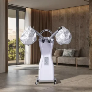 Compact 2 Person Hair Steamer Salon Smart Perm Machine Nano Hair Styling Tool
