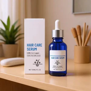 Copper Peptide Hair Serum Nourishing Scalp Essence Smooth Frizzy Hair Professional Daily Root Care Treatment