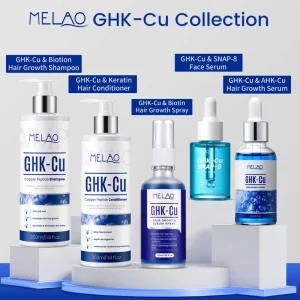 Copper Peptide Hair Serum Topical GHK-Cu AHK-Cu Hair Growth Oil Anti-Hair Loss Regrowth Treatment Ghkcu Serum
