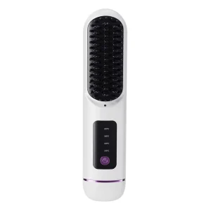 Cordless Mini Portable Home Comb Straightener Brush Ion Hair Care Hot Comb Hair Tool Ceramic Straightener