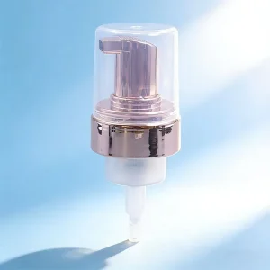 Cosmetic 42mm Foam Soap Pump Cleaning Foam Pump Plastic Foam Pump with Cover Cleansing Mousse Pump Foaming Pump Dispenser