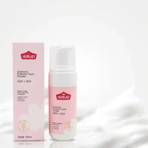 Cranberry Intimate Mousse, Feminine Private Care Foam, Intimate Cleansing Foam, Women Private Hygiene, Mild Daily Intimate Wash