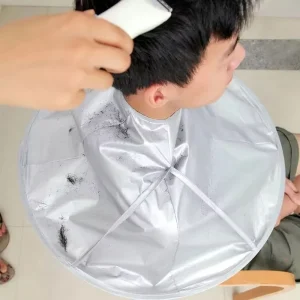 Creative DIY Hairdressing Apron Hair Cutting Cloth Barber Salon Apron Professional Waterproof Umbrella Cape
