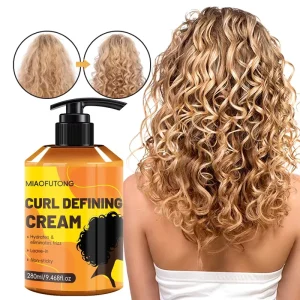 Cross Border Elastic Styling Cream for Curly Hair Non Hardening Elastin Moisturizing Curling Protecting Styling for All