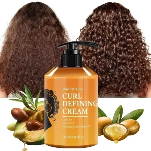 Cross border Foreign Trade European American Herbal Curling Cream Strong Hold Elastic Styling Moisturizing Fluffy